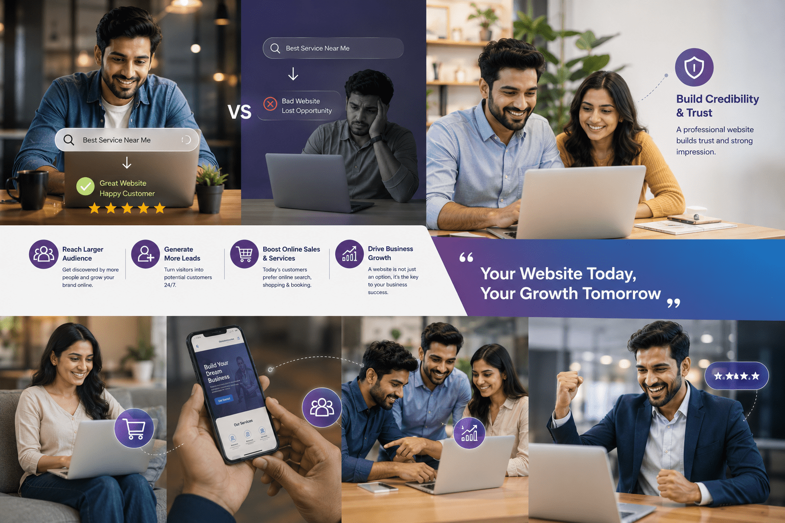 Website development services near me
